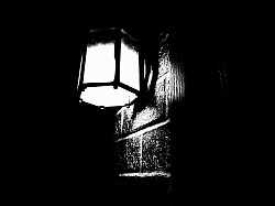 PA Lamp at night by RG