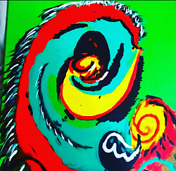 Acrylic On canvas by RG